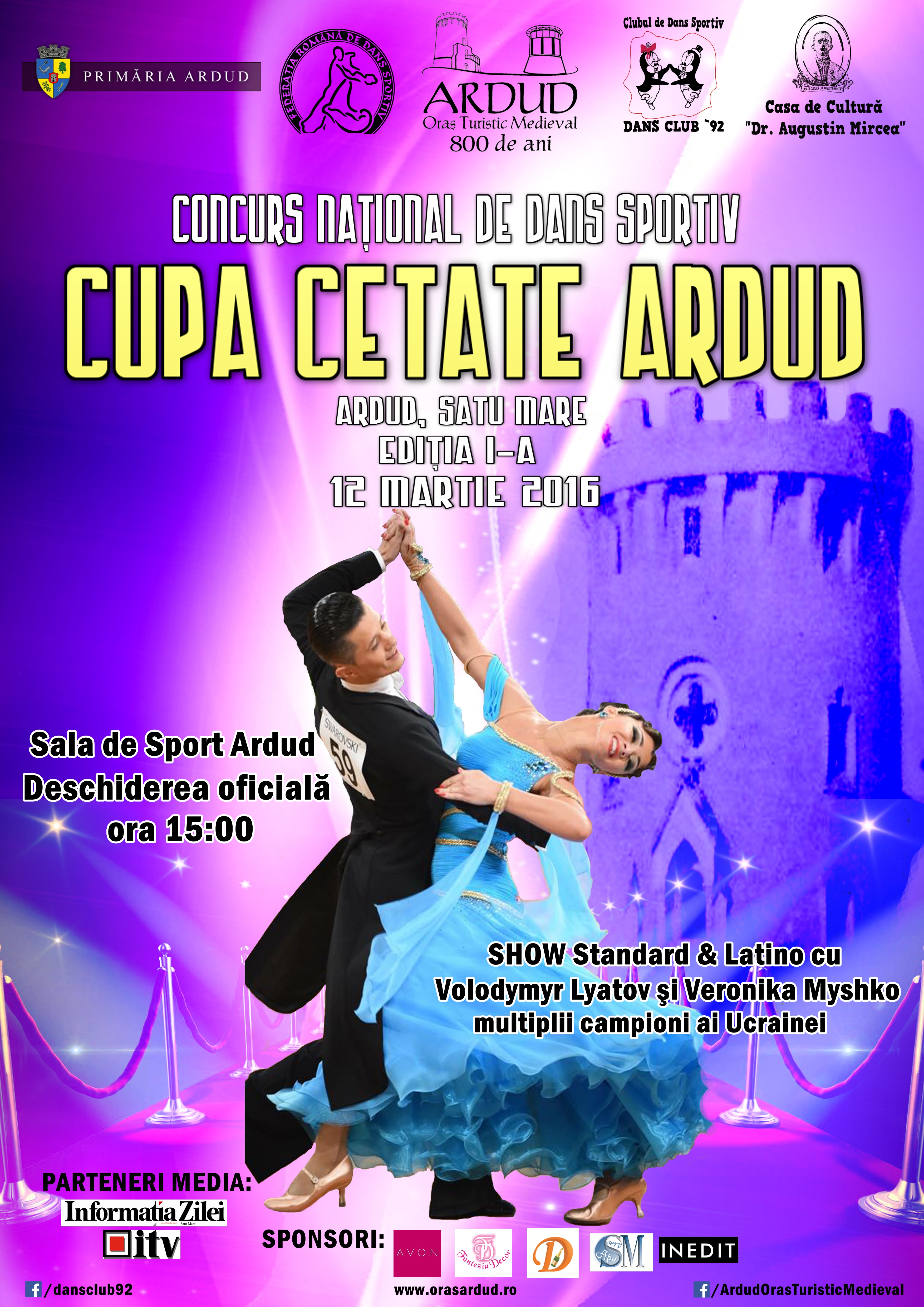 Invitație la prima ediție a Cupei Cetate Ardud!