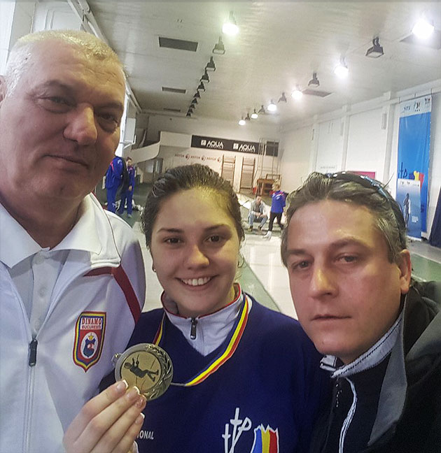 Amalia Tătăran, de 2XAUR la Naționalele de tineret