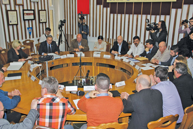 Organigrama, blocată din nou