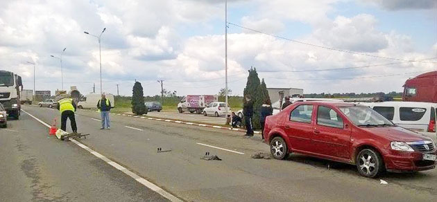 Copil accidentat grav pe Drumul Careiului