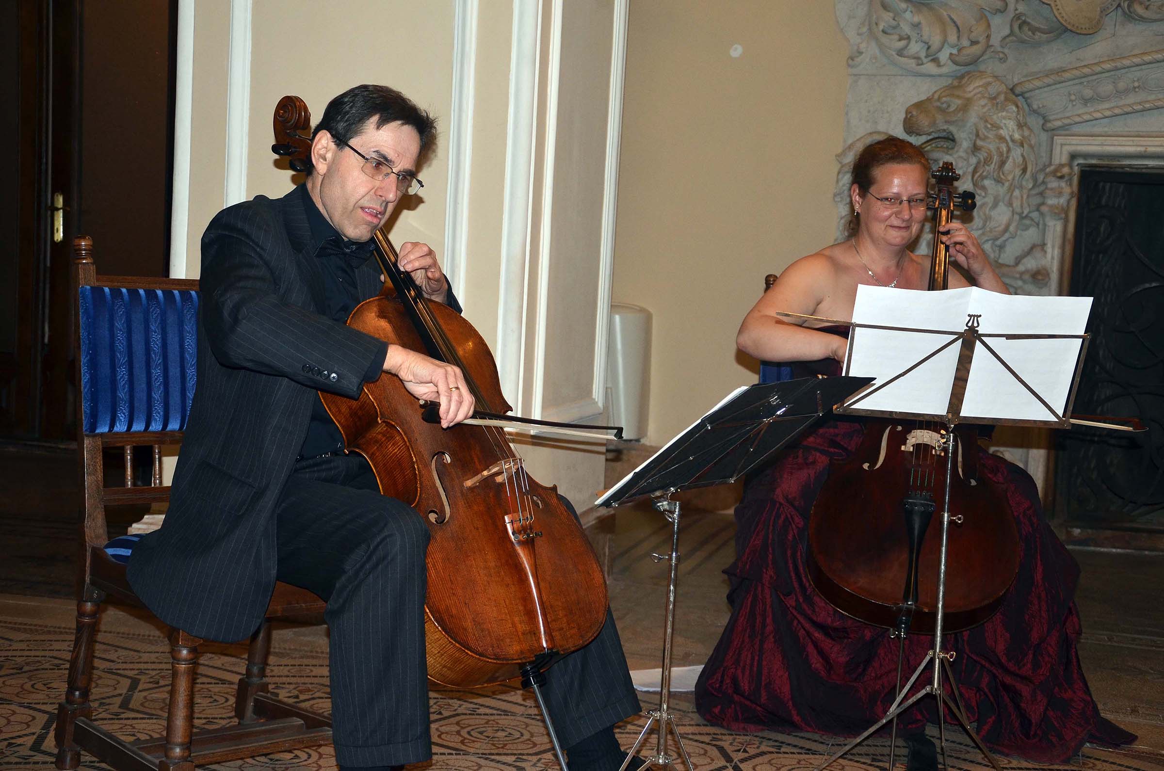 Concert cameral de violoncel la Castel