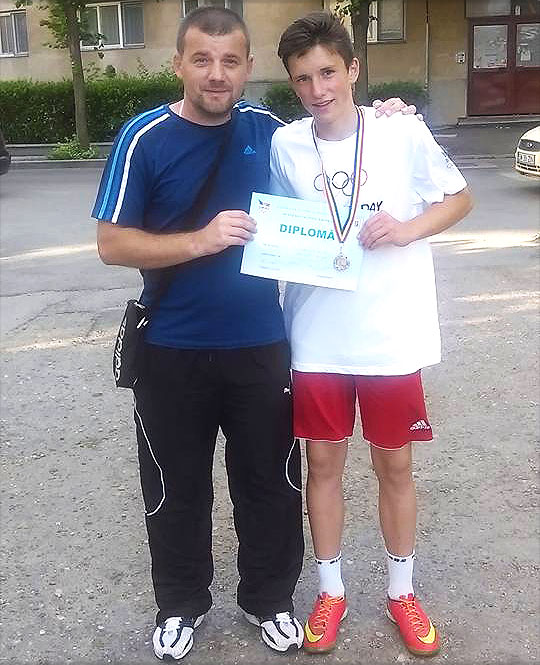 Purguly Kevin la faza  naţională la ONSS –cros