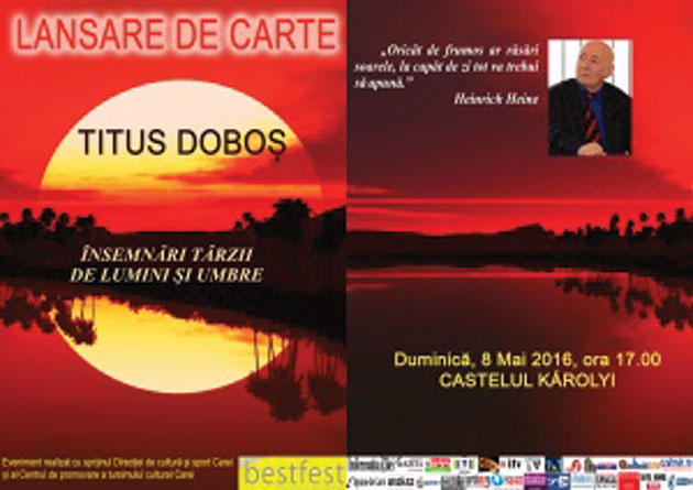 Lansare de carte  la Carei