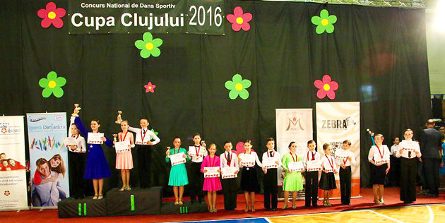 10 medalii obţinute de sportivii Loga Dance School la Cluj şi Baia Sprie