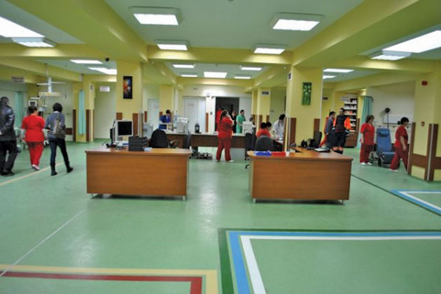 Lucrări de reabilitare printre pacienți