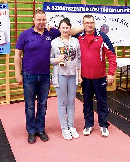 Bronz pentru Teodora  Şofran şi Răzvan Nojea  la Szigetszentmiklos