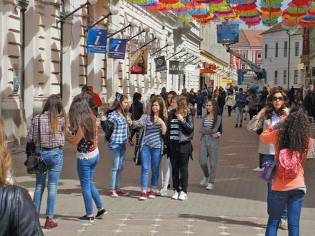 Locul în care sute de români îşi fac selfie-uri