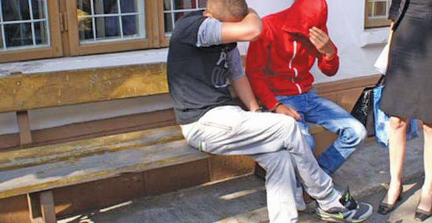 Copil tâlhărit în Grădina Romei