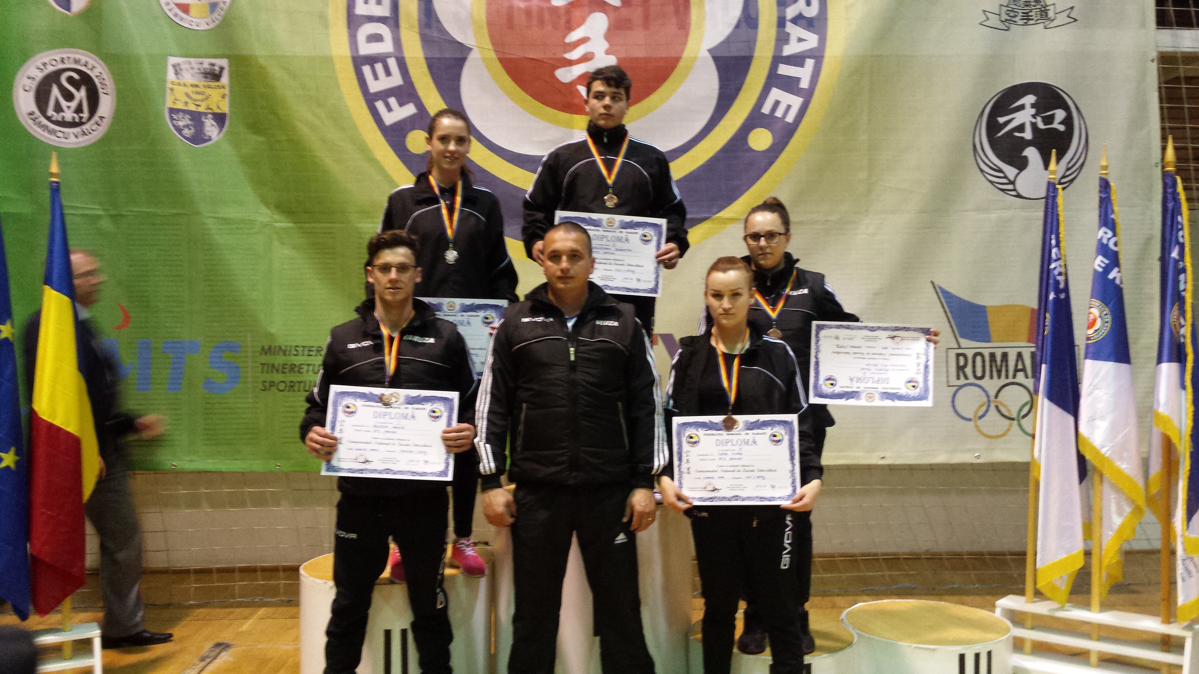 Karate Yakuza, cinci medali cucerite la Naționale