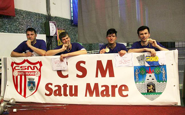 Naționalele de spadă, la sala Alexandru Csipler