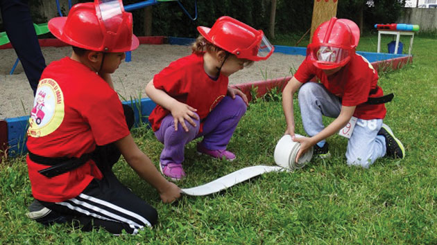 Pompieri de…grădiniţă