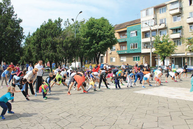 Satu Mare se mișcă…la propriu!