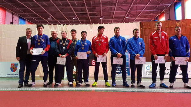 Adrian Pop, aur la Naţionalele de spadă