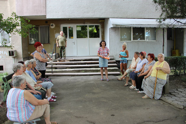 Bloc pericol public în Satu Mare