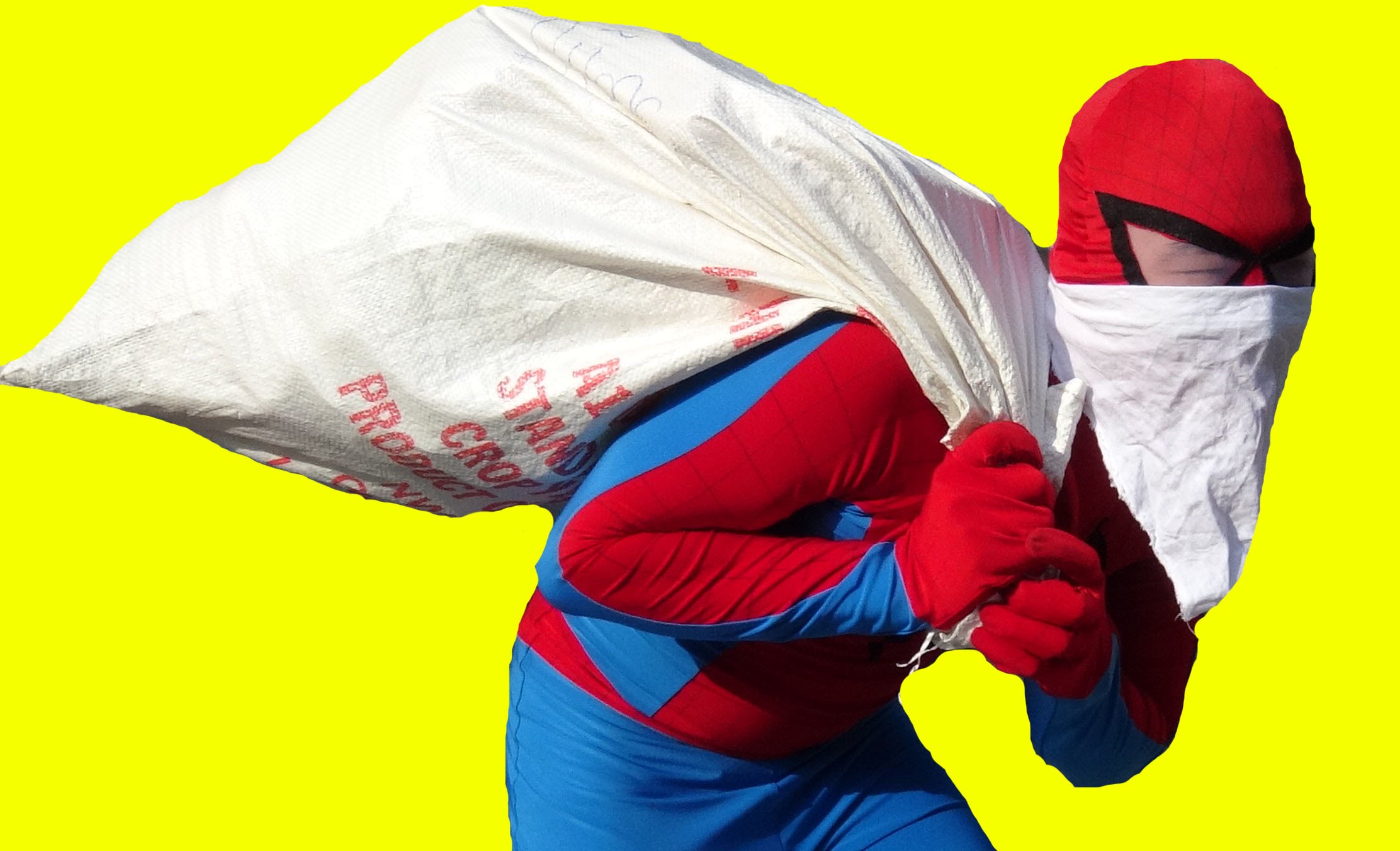 Hoţi transformaţi  în Spidermani