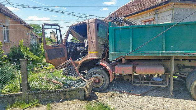 La un pas de tragedie la Cărăşeu