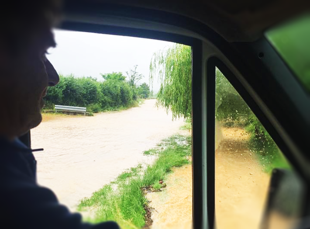 Inundatii la Homorod!