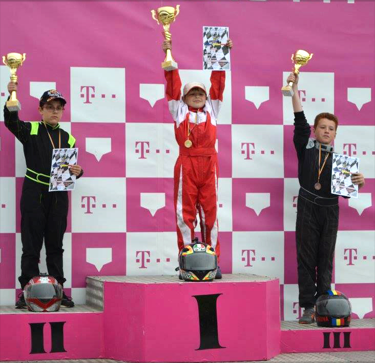 Karting  / Alexandru Bretan urcă  pe primul loc la “general” la Puffo