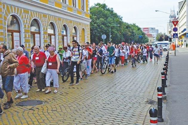 Sătmărenii aleargă pentru umanitate