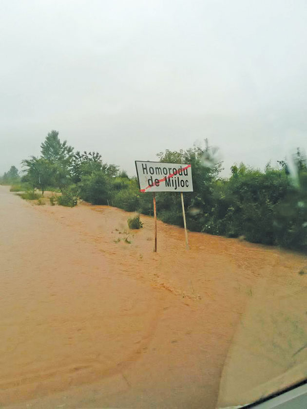 Poate dacă ploaia s-ar opri…