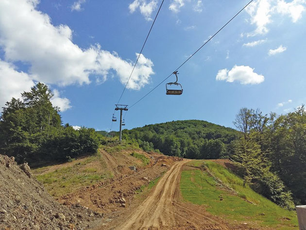 Telescaunul de la Luna Șes este funcțional