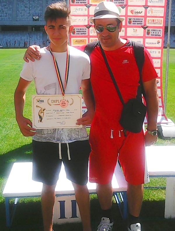 Argint la Naţionalele de la Cluj