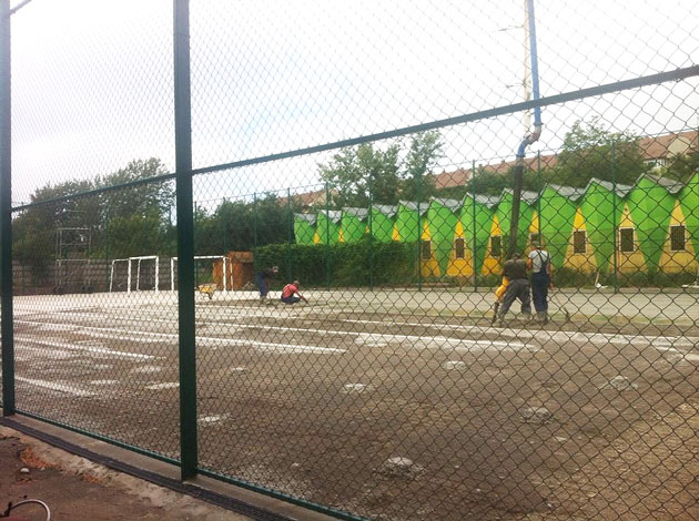 Vom avea teren sintetic de minifotbal la baza Dinamo