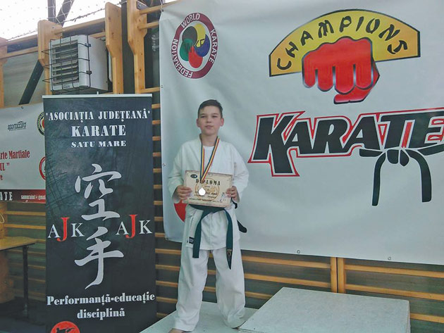 În familia Magos, karate-ul e un mod de viață