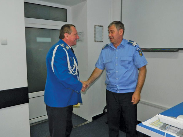 Locotenent- colonelul Ioan  Orha s-a pensionat