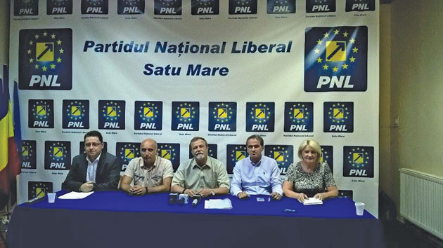 Noua conducere PNL Satu Mare, fără ţeluri pentru sătmăreni