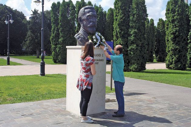 Regele Ferdinand omagiat la Carei