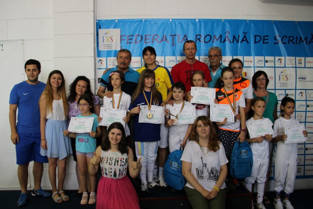 Spadă copii  /  Argint pentru Ariana Nemeş la Naţionale