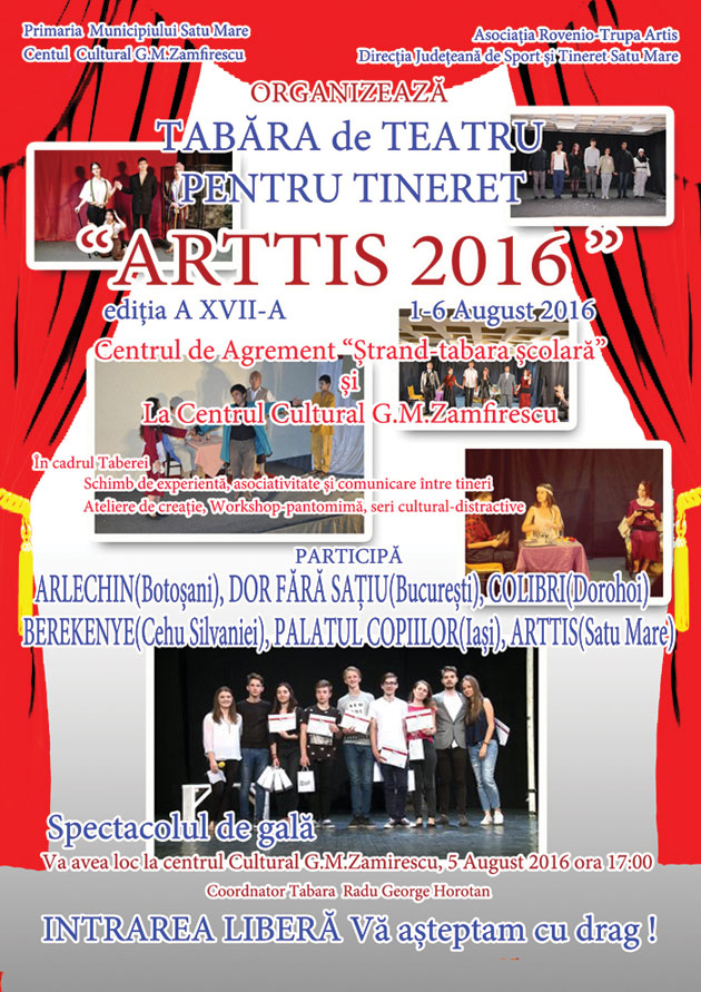 Tabără de teatru la...Taberele Școlare