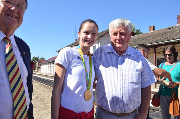 Primire deosebită pentru campioana noastră olimpică