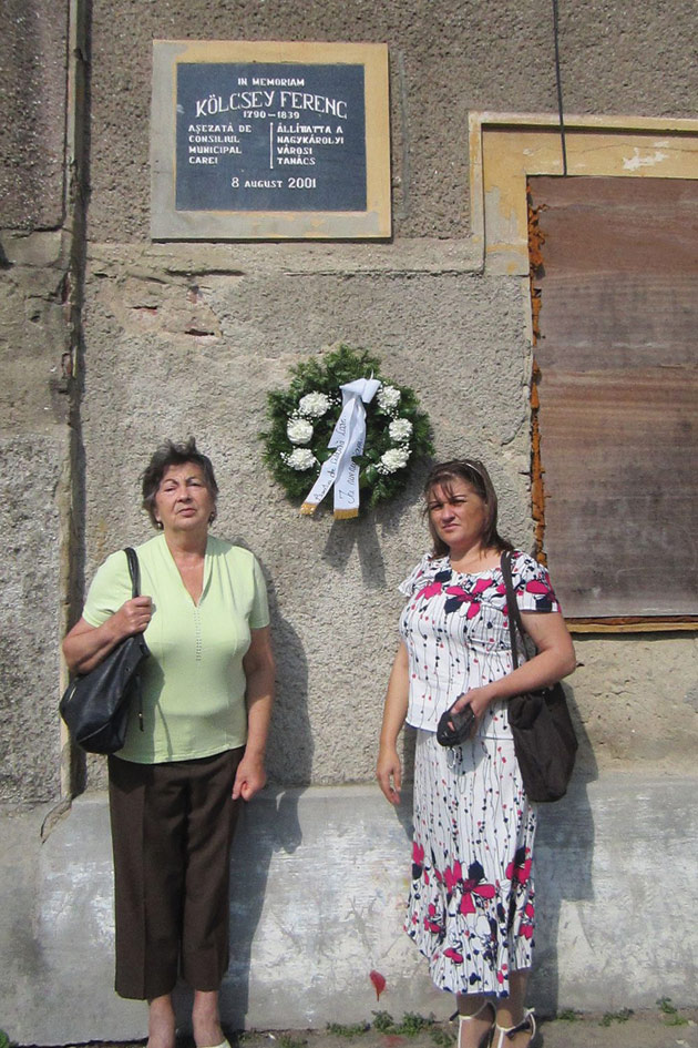 Comemorarea unui  important poet la Carei