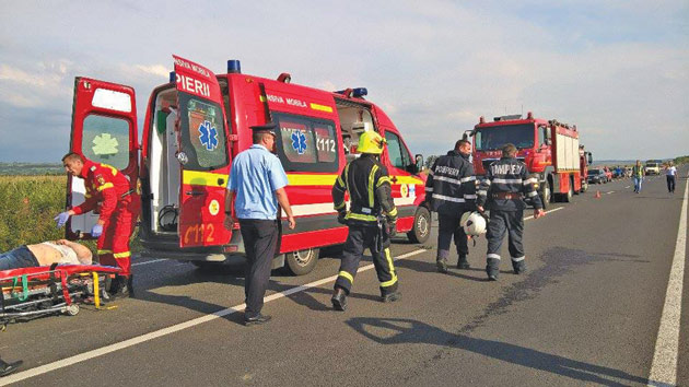 Un mort și șase răniți într-un tragic accident rutier
