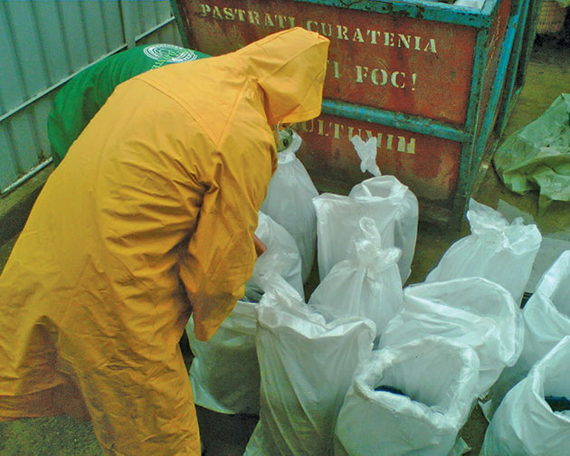 Deșeuri periculoase la tot pasul