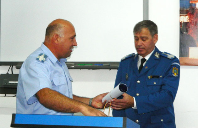 Predare de ştafetă la şefia Jandarmeriei Satu Mare
