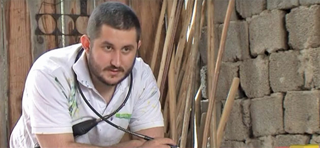 Talentul nativ al oșanului Vasile Marina, notoriu în România