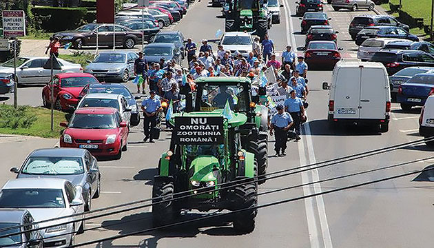 Protest al fermierilor în Satu Mare