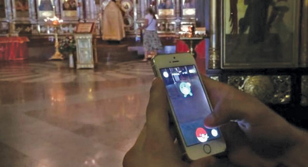 Un blogger rus în detenție, după ce a jucat Pokémon Go într-o biserică