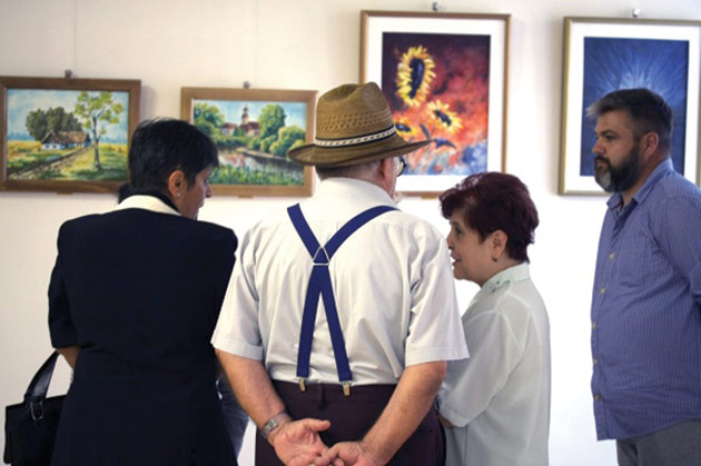 Asociația Artiștilor Plastici Satu Mare a expus la Carei