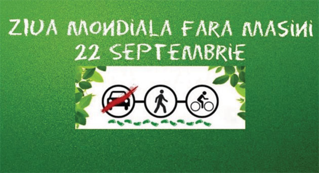 Ziua mondială fără maşini/”Pregăteşte-ţi bicicleta şi îndrăzneşte să pedalezi!”