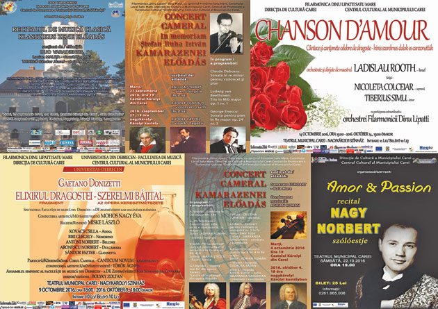 Toamnă plină de evenimente la Carei