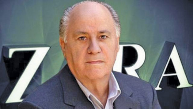 Spaniolul Amancio Ortega, fondator al Zara, l-a întrecut pe Bill Gates şi a devenit cel mai bogat om din lume