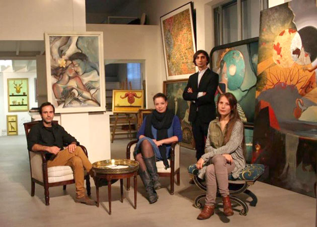 Artişti sătmăreni au expus la Paris