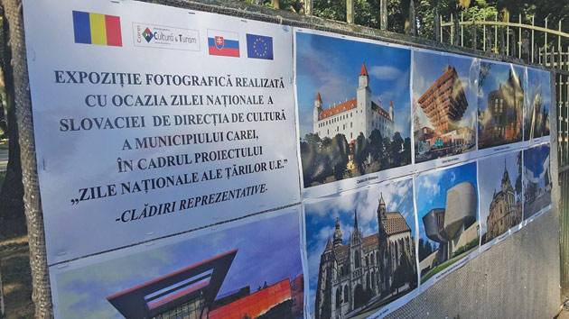 Colecţie de imagini cu clădiri reprezentative din Slovacia
