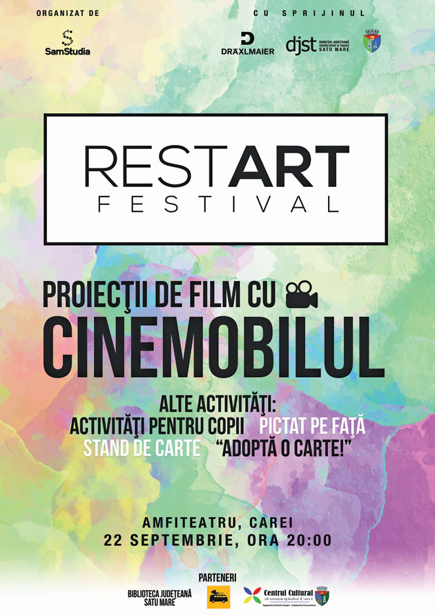 Caravana Cinemobilul ajunge la Carei