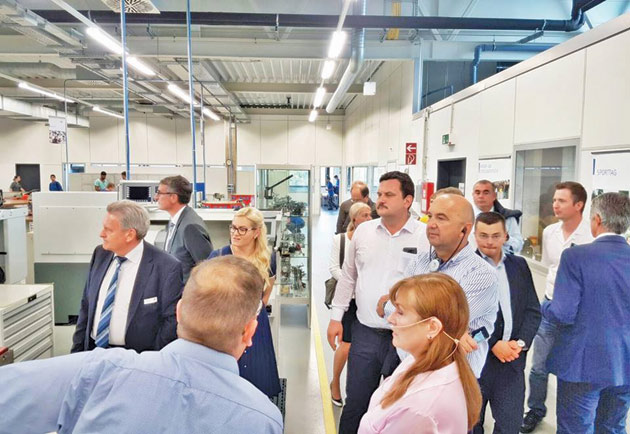 Delegaţie sătmăreană, în Germania