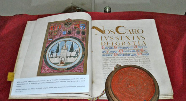 Cele mai importante documente istorice ale oraşului Satu Mare
